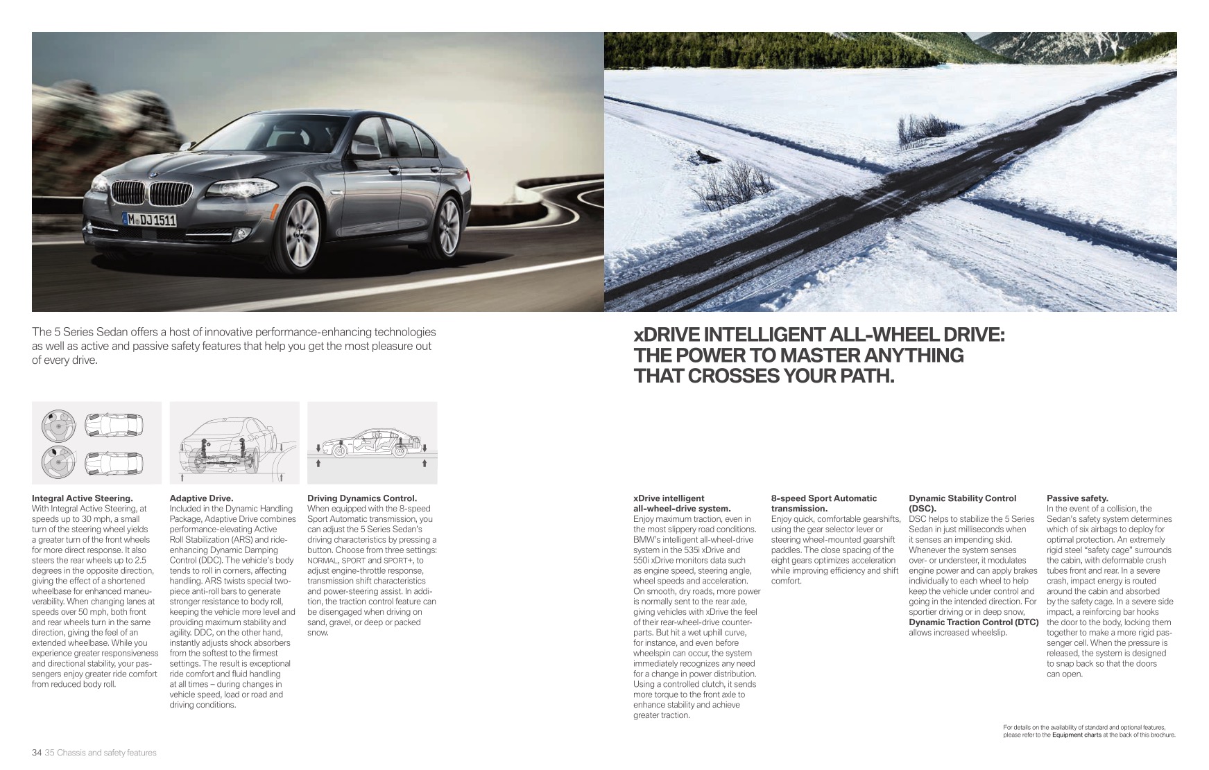 2011 BMW 5-Series Brochure Page 13